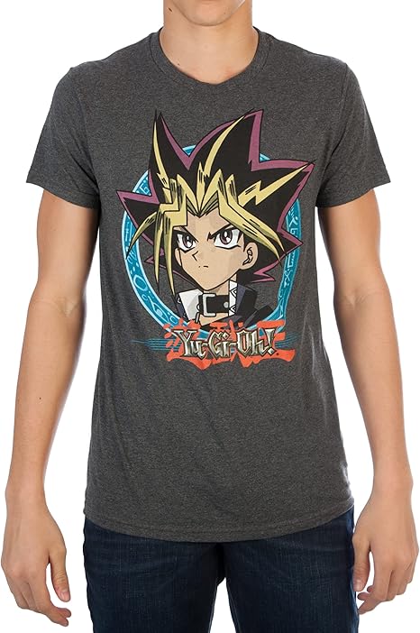 Amazon | 遊戯王 グレー Tシャツ, グレー, Large | Tシャツ